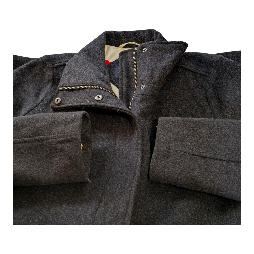 Pendleton Wool Pea Coat Jacket Womens Medium Blue - Picture 4 of 12